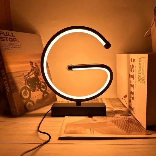 Creative Spiral LED Lamp â RGB Table Light for Bedroom or Desk â by Nuvue | Nuvue
