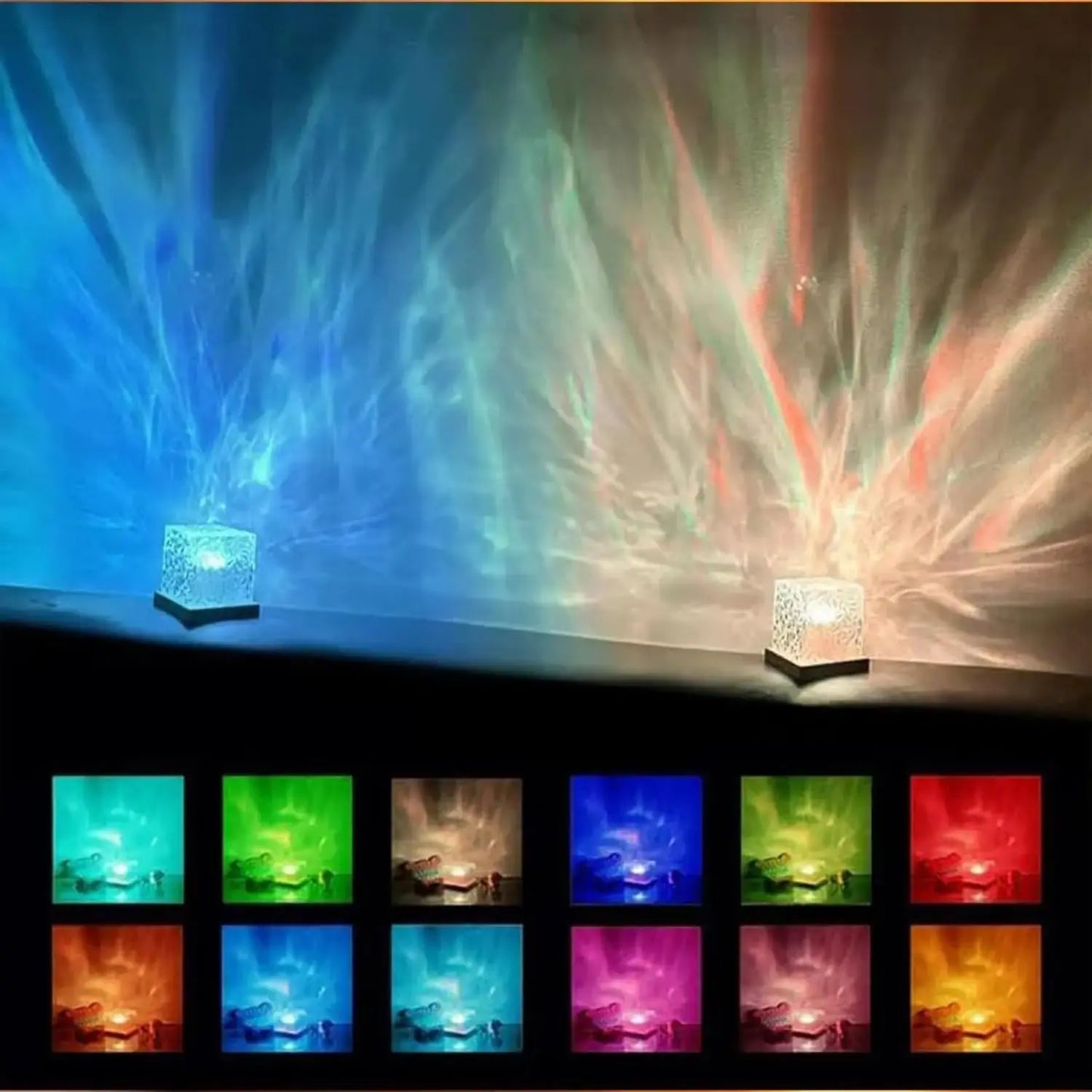 Ocean Wave Projector â LED Ceiling Light for Relaxing Ambience â by Nuvue | Nuvue