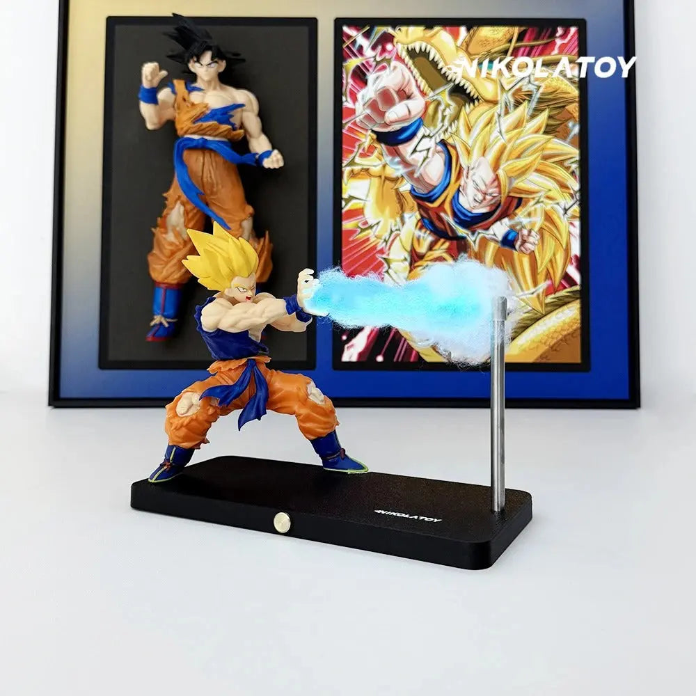 Dragon Ball Son Goku Kamehameha Night Light – Magnetic Desk Decoration – by Nuvue | Nuvue