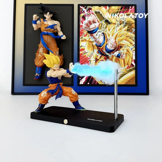 Dragon Ball Son Goku Kamehameha Night Light â Magnetic Desk Decoration â by Nuvue | Nuvue