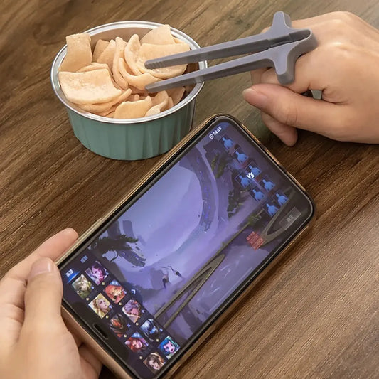 Finger Chopsticks â Snack Holder for Gaming, Laptop, & Video Watching â by Nuvue | Nuvue