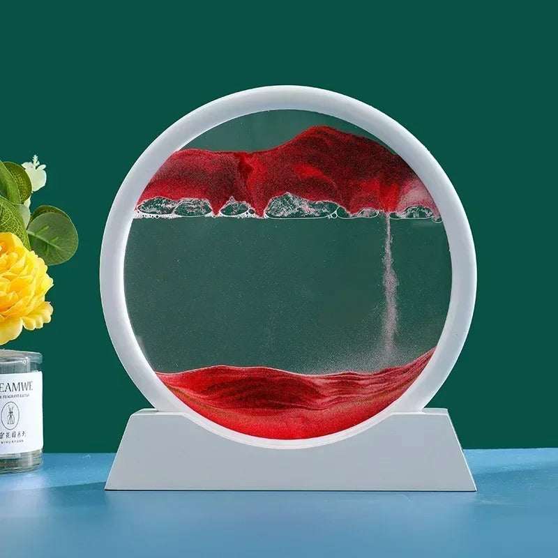 3D Moving Sand Art Picture – Deep Sea Sandscape Hourglass – by Nuvue | Nuvue