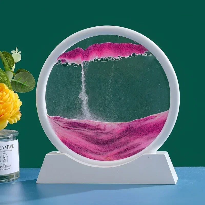 3D Moving Sand Art Picture – Deep Sea Sandscape Hourglass – by Nuvue | Nuvue