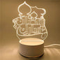 3D LED Islamic Night Light – USB Table Lamp for Muslim Ambience – by Nuvue | Nuvue