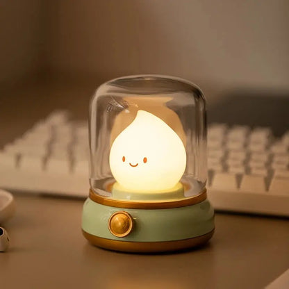 Mini LED Cartoon Lamp – Rechargeable Night Light for Home Decor – by Nuvue | Nuvue