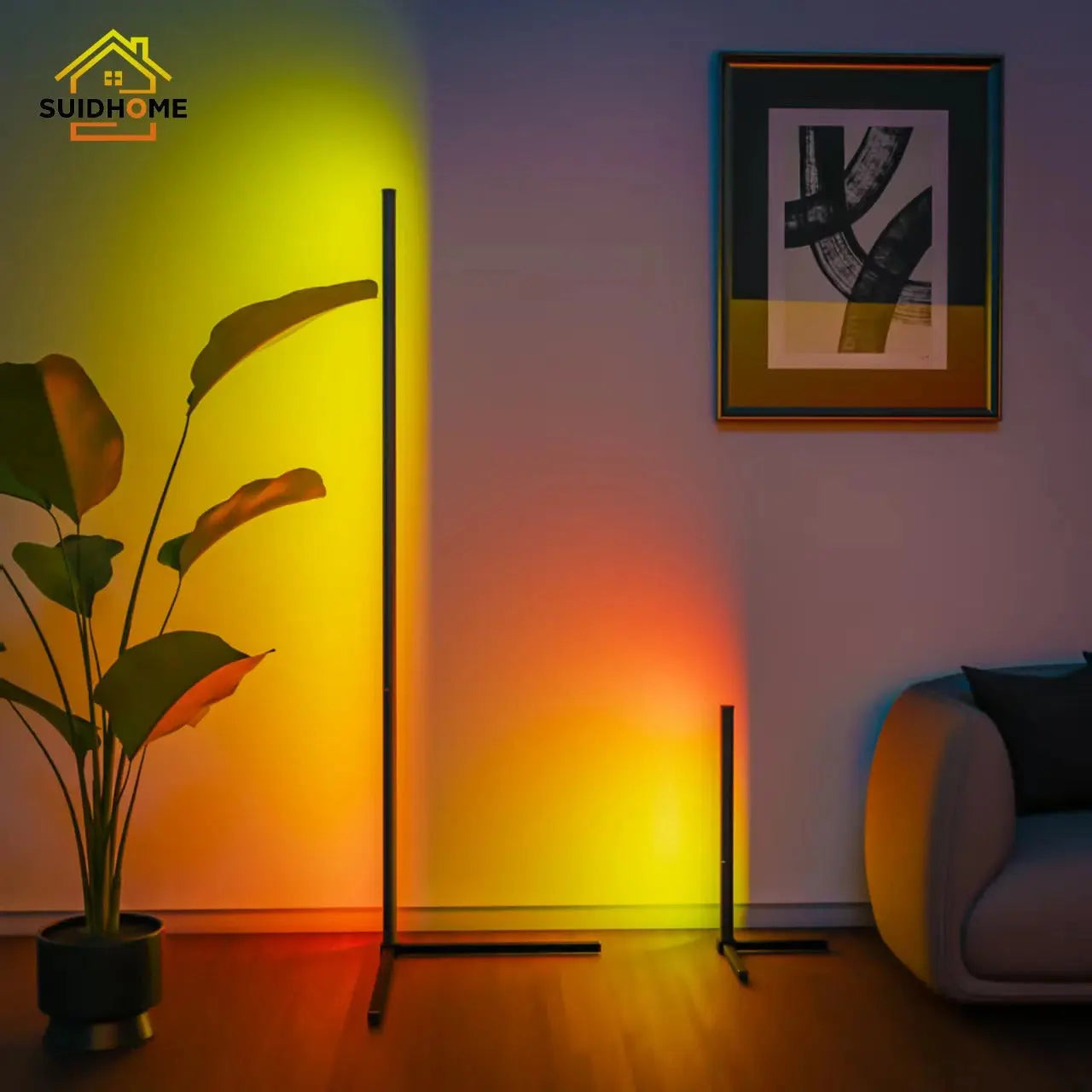 RGB Dream Color Floor Lamp – Adjustable Mood Lighting for Any Room – by Nuvue | Nuvue