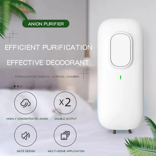 Mini Air Purifier – Negative Ion Plug-in for Odor Removal – by Nuvue | Nuvue