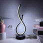 Creative Spiral LED Lamp – RGB Table Light for Bedroom or Desk – by Nuvue | Nuvue
