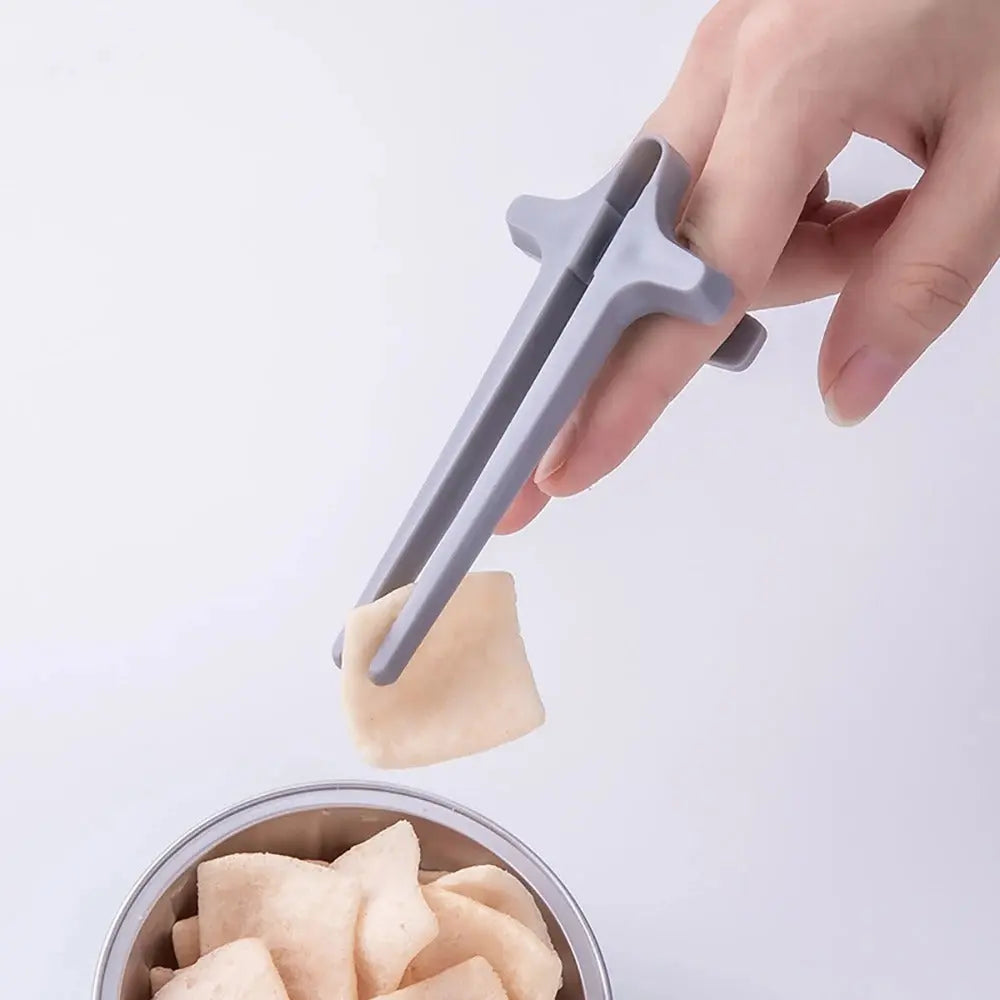 Finger Chopsticks – Snack Holder for Gaming, Laptop, & Video Watching – by Nuvue | Nuvue